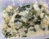 ポテトサラダ　具は野沢菜漬けの茎だけ作り方8写真