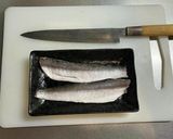 カマス（かます）の炙り刺し～魚の駅生地～作り方4写真