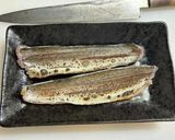 カマス（かます）の炙り刺し～魚の駅生地～作り方5写真