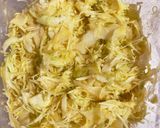 レンジでヘルシーお好み焼き作り方1写真