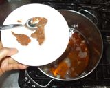 豚肉白菜のにんにく味噌鍋♪簡単体の潤いに作り方3写真