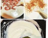 ( ⸝⸝•ᴗ•⸝⸝ )੭エビドリア作り方7写真