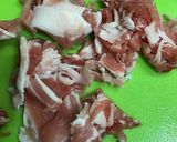 ビールのつまみ/焼き白菜と豚肉/簡単作り方2写真