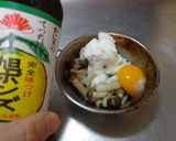 最速のキノコの卵とじポン酢作り方10写真