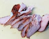 チキンバーとカット野菜炒め。作り方2写真