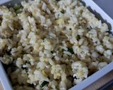 【弁当】簡単黄金炒飯と青菜炒め作り方4写真
