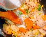 カラフルレンコングラタン作り方8写真