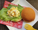手抜手作りマヨ卵でリメイクてり卵バーガー作り方3写真