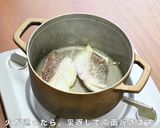 銅鍋てふてふで作る 今が旬アクアパッツァ作り方4写真