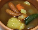 カレー粉入れて味変ポトフ♡温まるよ♪作り方5写真