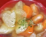 カレー粉入れて味変ポトフ♡温まるよ♪作り方6写真
