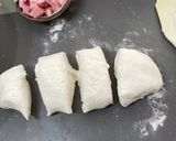 安い米粉のハム・レーズン入り塩パン作り方11写真