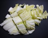 痛風対策！ひじきと白菜のお味噌汁作り方3写真