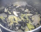 痛風対策！ひじきと白菜のお味噌汁作り方5写真
