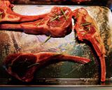 #クリスマス ラムチョップの香草焼き作り方3写真