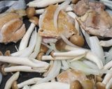 もち麦入り♫鶏肉としめじのグラタン作り方4写真