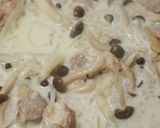 もち麦入り♫鶏肉としめじのグラタン作り方5写真