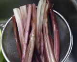ずいきと柚子の甘酢かけ作り方2写真