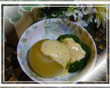 2品一緒に❤玉ねぎの丸ごと煮&水菜スープ作り方13写真