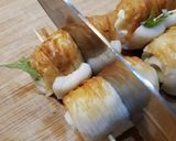 ちくわの大葉チーズ巻き作り方7写真