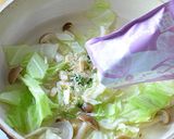 永谷園お吸い物の素「はま吸い」でパスタ♪作り方4写真