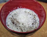 【ワンパン】脂質控えめ生ハムカルボナーラ作り方1写真