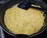 【ワンパン】脂質控えめ生ハムカルボナーラ作り方7写真