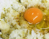たまかけごはん●韓国海苔とつくだ煮ごはん作り方1写真