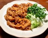 柚子たっぷり 豚肉の生姜焼き（発酵玉葱）作り方10写真