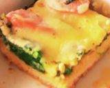 食パンdeほうれん草キッシュ5分正月お節作り方6写真