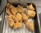IHで作る鶏胸肉の唐揚げ(1-2kg用)作り方5写真
