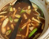 【一品料理】カレーの〆！時短カレーうどん作り方4写真