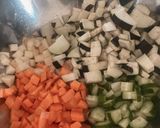 ケチャップで野菜たっぷりミネストローネ作り方9写真