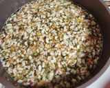 変わり種　小豆入りの料亭お雑煮作り方4写真