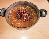 変わり種　小豆入りの料亭お雑煮作り方6写真