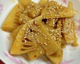 たけのこのピリピリ煮♪作り方5写真