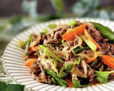 牛肉とピーマンのオイスターソース炒め作り方12写真