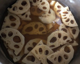 イカと蓮根の煮物作り方2写真