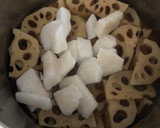 イカと蓮根の煮物作り方3写真