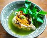 鮒寿司（鮒ずし）の焼きおにぎり茶漬け作り方3写真