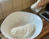 【 クリスマスレシピ】かぶのカルパッチョ作り方3写真