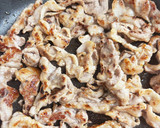 豚肉ともやしの ねぎ塩レモン炒め。作り方3写真