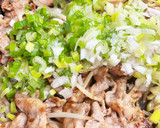 豚肉ともやしの ねぎ塩レモン炒め。作り方4写真
