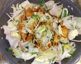 豚トロ野菜炒め作り方4写真