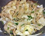 豚トロ野菜炒め作り方5写真