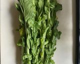 大根の葉のタテギ香り炒め作り方1写真