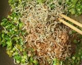 大根の葉のタテギ香り炒め作り方4写真