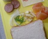 ☆２種のフルーツピザトースト☆作り方1写真