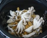 炊飯器で◎油揚げときのこの炊き込みご飯作り方3写真