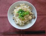 炊飯器で◎油揚げときのこの炊き込みご飯作り方6写真